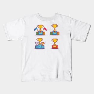 Trophy Set (2) Kids T-Shirt